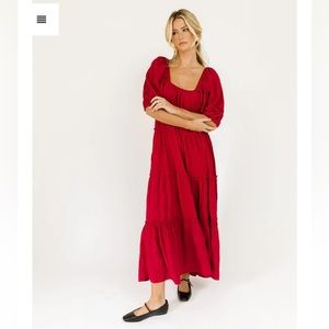 Crimson Daymaker Dress